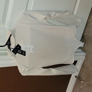 NWT Express Body contour cream body suit small